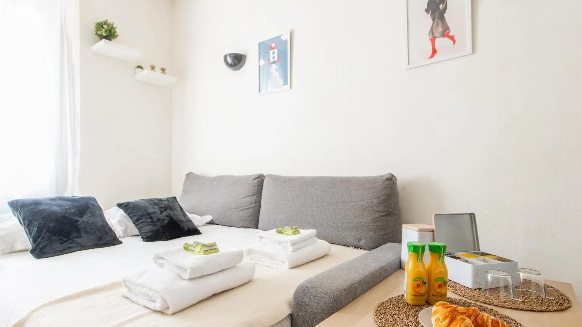 Apartment 1 Bedroom Ideally Located Only 1 Minute To The Metro In Montmartre Neighbourhood